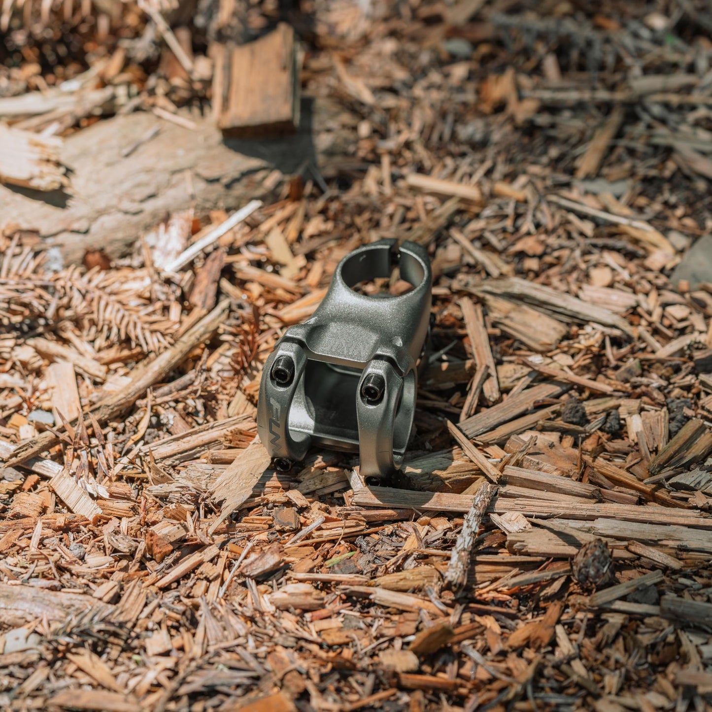 Funn Nixie Bike Stem with 0mm Rise - Length 50mm stem with 31.8mm Bar Clamp, Bike Stem for Mountain Bike, BMX Bike, Road Bike and Gravel Bike (Black)