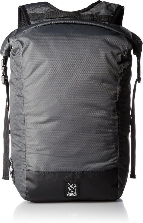 Chrome Industries Pro Barrage Waterproof Roll-Top Satchel Backpack Black Black