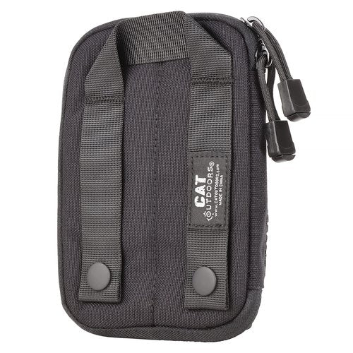 CAT Outdoors Mini Tactical EDC Organizer - Small Admin Pouch - Black