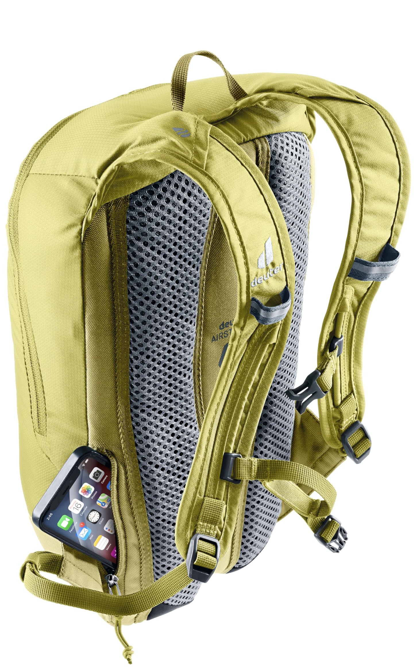 Deuter Unisex Junior Bike Backpack, Sprout-Linden, 8 Liter