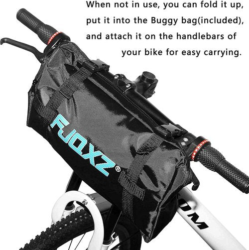 HUNTVP Bike Travel Bag Bicycle Transport Carrying Case with a Carry Bag for 26-29inch Folding Bike Foldaway Bicycle