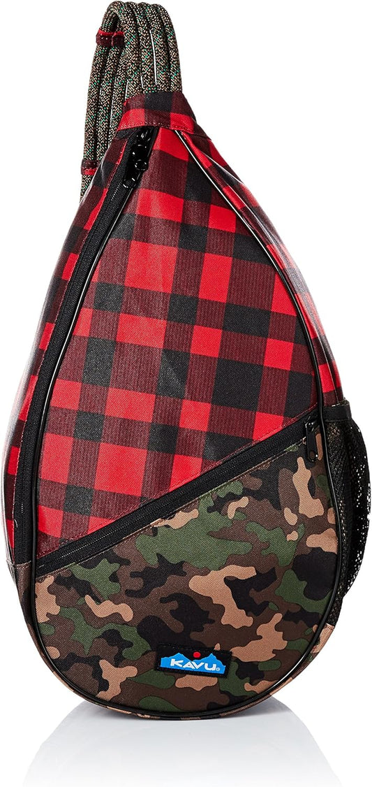 KAVU Paxton Pack Backpack Rope Sling Bag - Jet Black