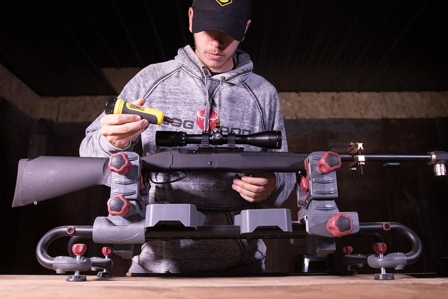 Tipton Ultra Gun Vise with Heavy-Duty, Customizable Design and Non-Marring Material for Cleaning, Gunsmithing and Maintenance