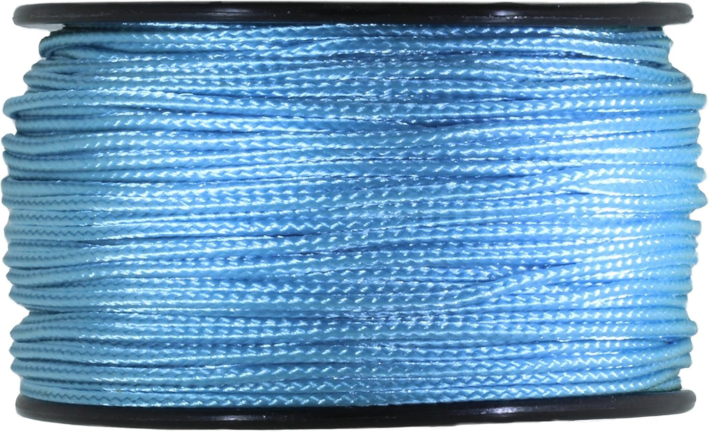 JIG PRO SHOP Black 1.18mm x 125' Micro Cord Paracord - Made in The USA