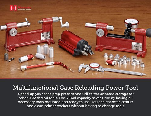Hornady Case Prep Loading Tool - Make Quick Work of Reloading Chores Reloading Equipment That Saves You Time