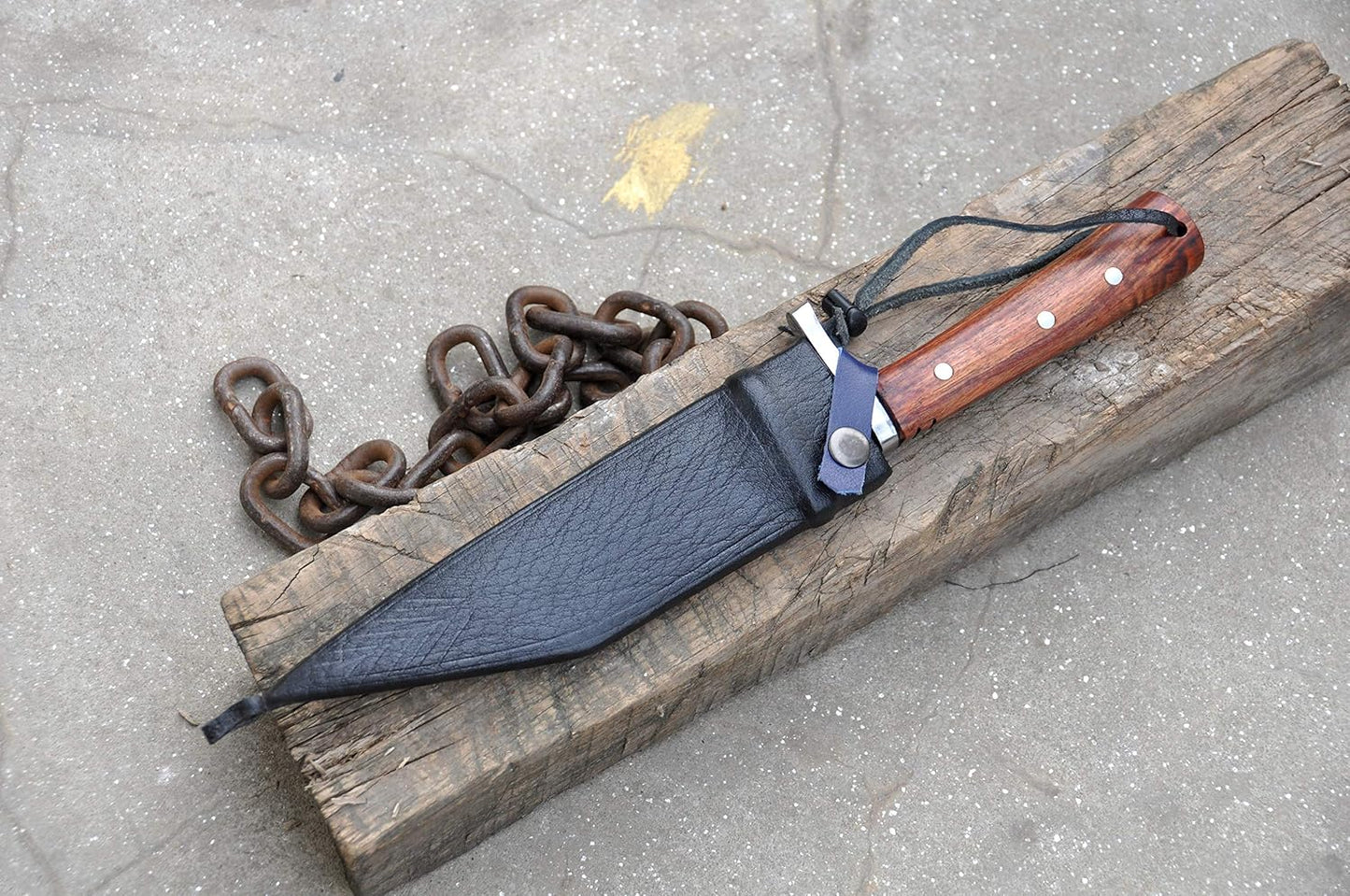 Unleash Versatility: 8-Inch Seax Knife for Hunting, Camping, Tactical, and Survival Adventures- Handforged in Nepal-come with Sheath-Tempered