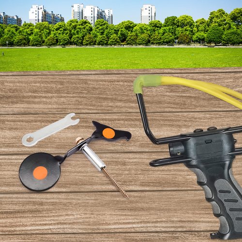 Spinner Pellet Gun Targets 4 Animals Pattern Available BB Gun Targets Rared for .177 and .22 Caliber Air Rifle Targets (Goat)