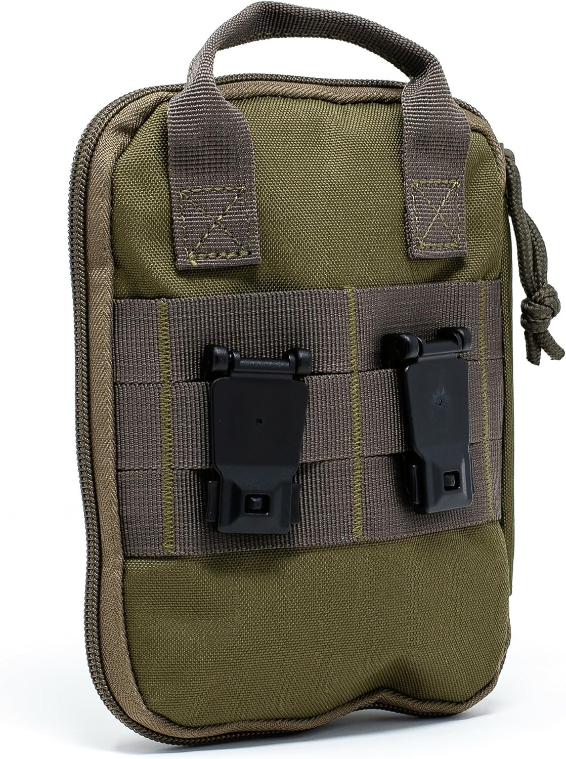 3VGEAR Compact Pocket Organizer - MOLLE Compatible EDC Pouch with Clamshell Opening and YKK Annex Clips - Rugged 600D Water-Resistant Tactical EDC Organizer