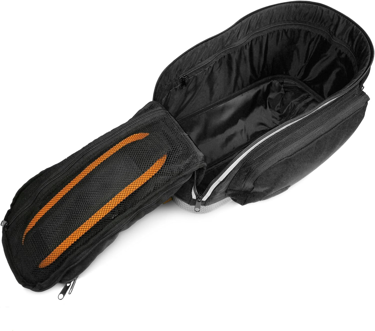 Ibera 2 in 1 PakRak Commuter Bicycle Trunk Bag with Expandable Panniers, Clip On Quick Release Design and Detachable Shoulder Strap