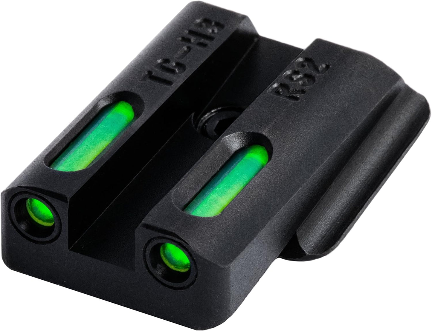 TRUGLO TFX Handgun Sight | Durable Shock-Resistant Compact Brightly Glowing Tritium & Fiber-Optic Xtreme Day/Night Sight for Handguns