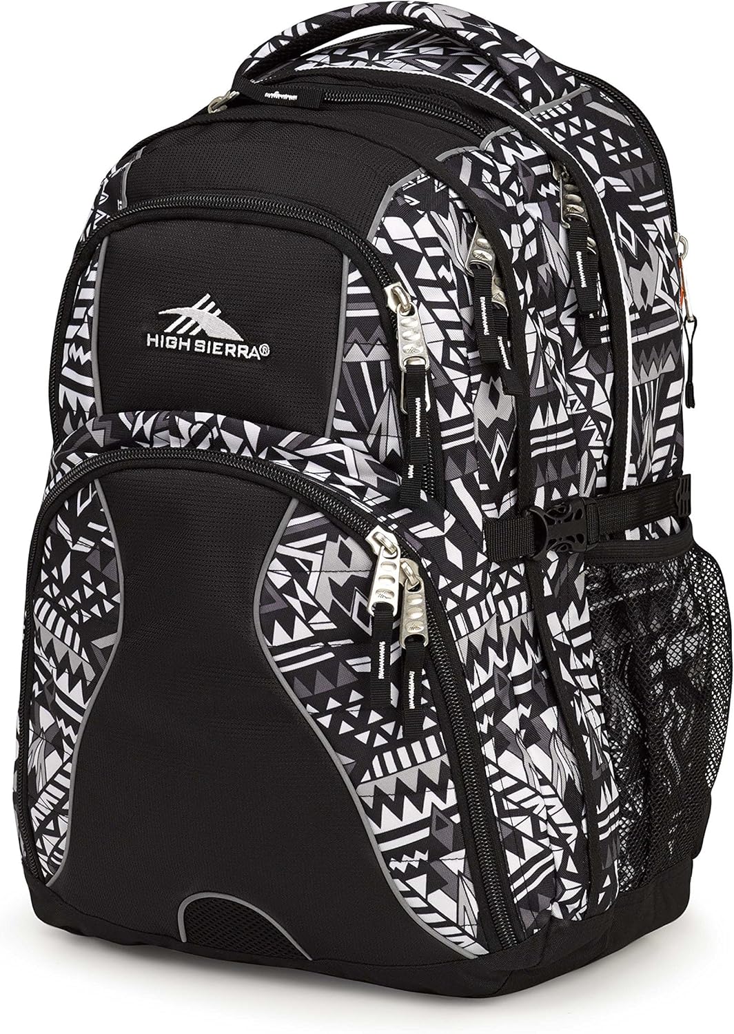 High Sierra Swerve Laptop Backpack, Crimson/Black, One Size