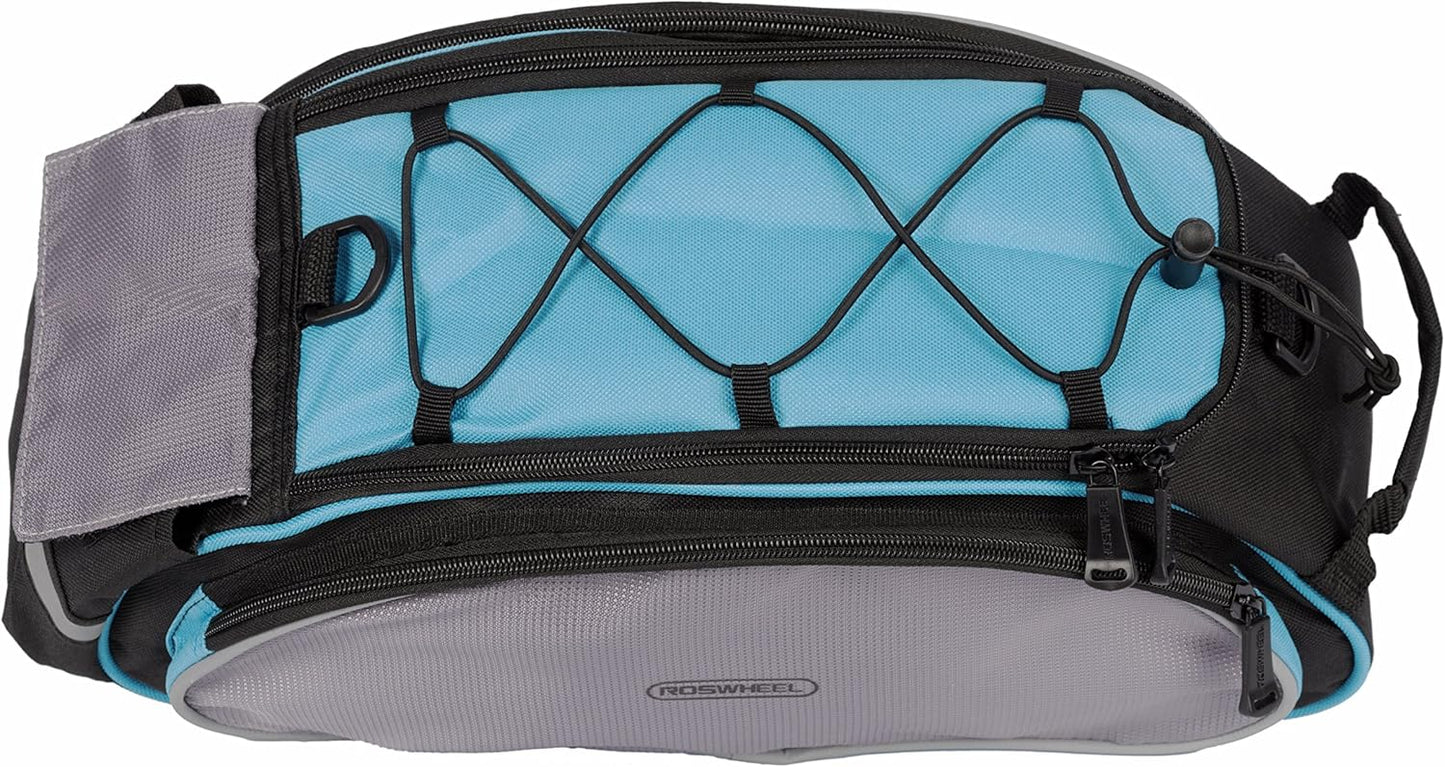 Roswheel 14541 Multifunctional Bike Rear Seat Cargo Bag Bicycle Rack Trunk Panniers