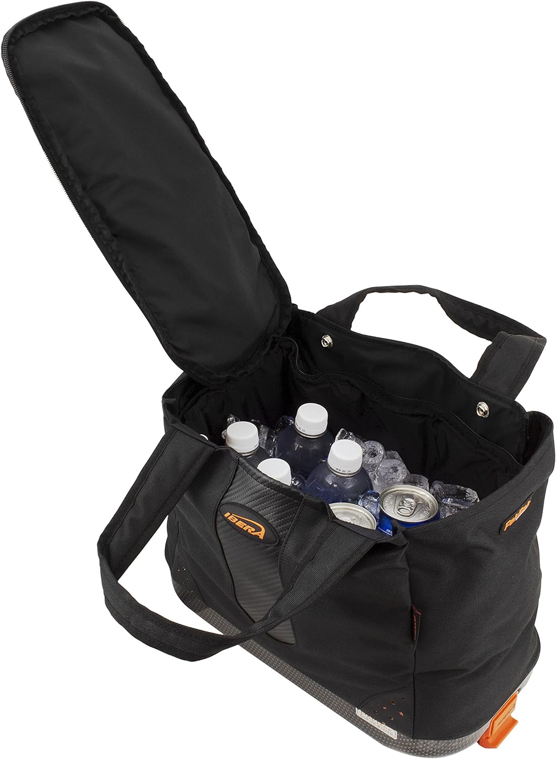 Ibera 2 in 1 PakRak Commuter Bicycle Trunk Bag with Expandable Panniers, Clip On Quick Release Design and Detachable Shoulder Strap