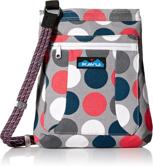 KAVU Keepalong Semi Padded Sling Canvas Rope Crossbody Bag