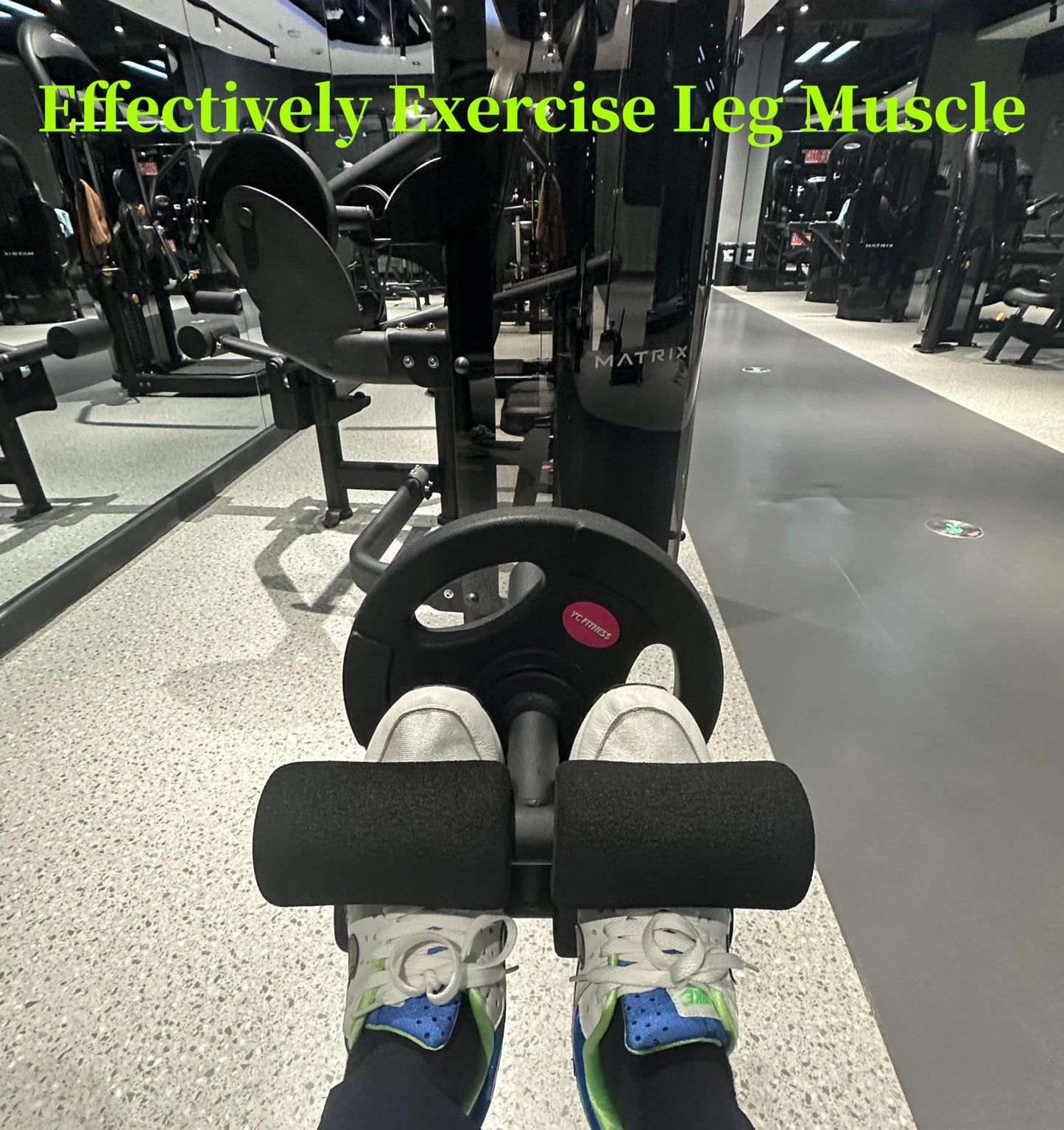 CONFTO Tib Bar, Tibia Dorsi Calf Raise Machine, Tibialis Trainer, Knees Over Toes Equipment for Strengthening Lower Leg Muscles Calves/Shins/Ankles, Fits 2" Olympic Weight Plates