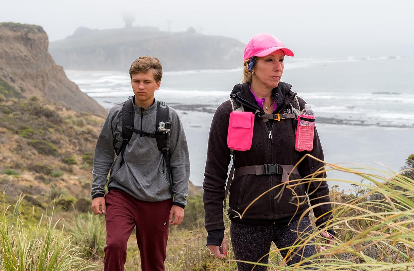 Gear Clip (Pack of 3), Multipurpose Fastener for Clipping Accessories to Front Backpack Straps