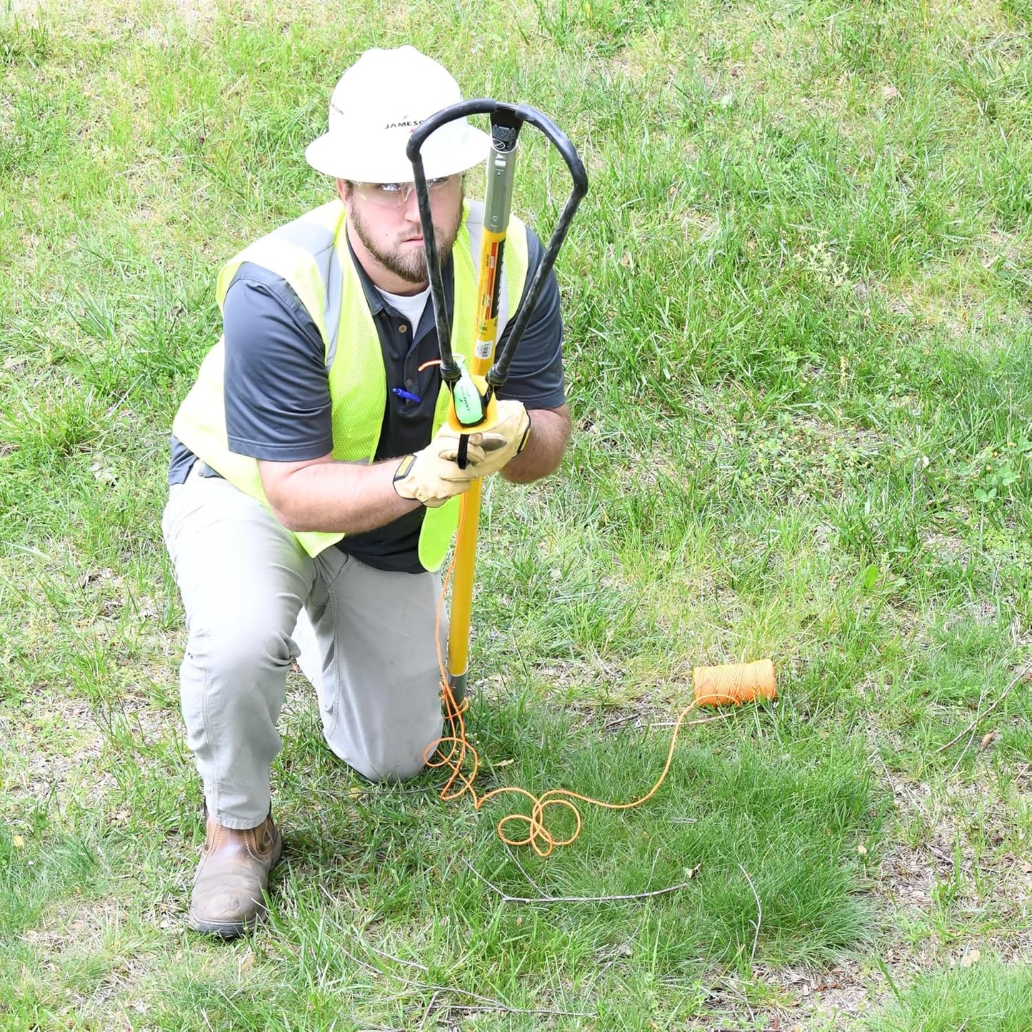 Jameson FG-BS-KIT Big Shot™ Line Launcher Kit – Includes Big Shot Head, 4’ FG Base Pole & 4’ FG Extension Pole – High-Accuracy Tree Trimming & Line Placement