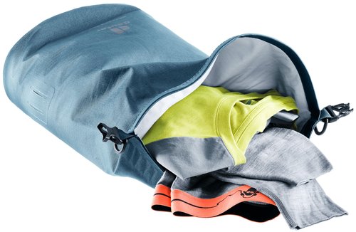 Deuter Drypack Pro 13L, Waterproof 13-Liter Storage Pack Sack for Trekking, Hiking, Bikepacking & Mountain Climbing - Atlantic