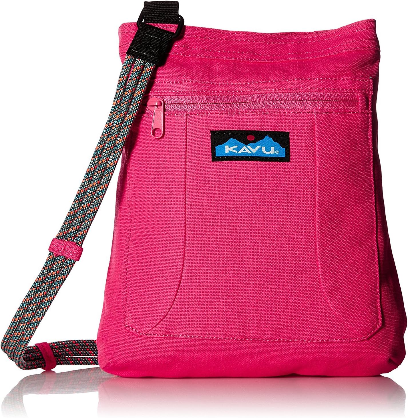 KAVU Keepalong Semi Padded Sling Canvas Rope Crossbody Bag