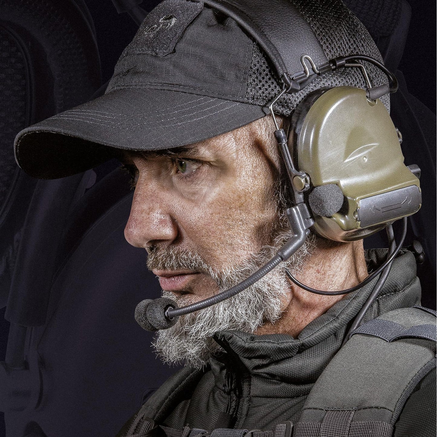 JinBling Tactical Headset with ptt,Z-Tactical C2 Airsoft Headset with U94-KEN Push-to-Talk