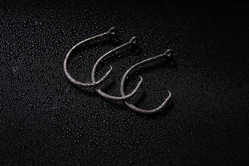 BKK Competition Circle-SS Hook | 8/0 | 100-Pack | Saltwater Super Slide Coating | Inline Needle Hook Point | Forged Shank | Bill Fish Live Bait