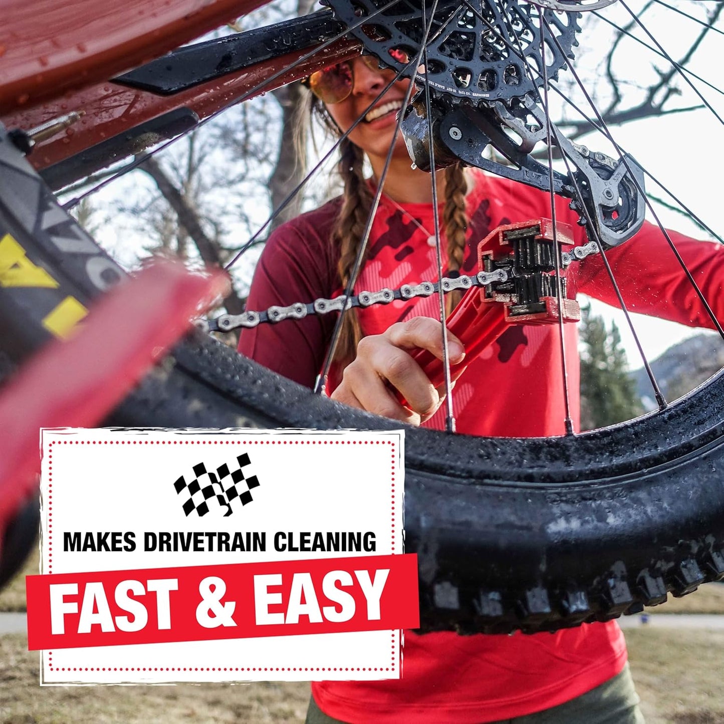 Finish Line Grunge Brush Chain: Gear and Chain Cleaning Tool