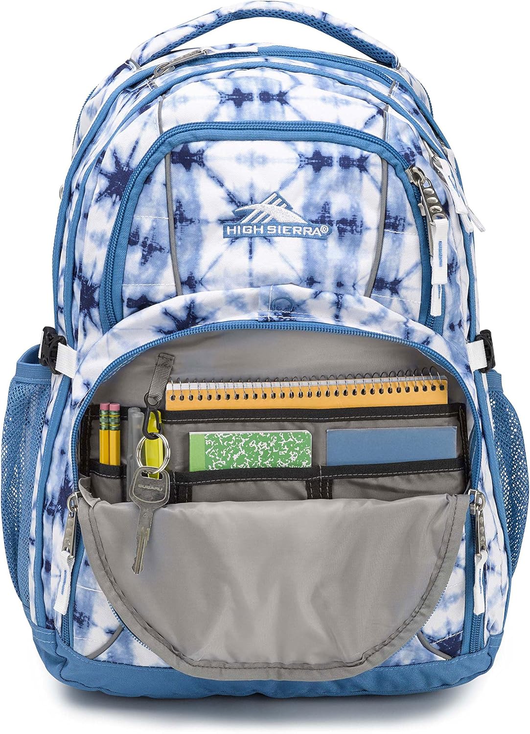 High Sierra Swerve Laptop Backpack, Crimson/Black, One Size