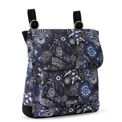 Sakroots Women's Olympic Convertible Backpack, Midnight Seascape, 13IN x 3IN x 12.5IN