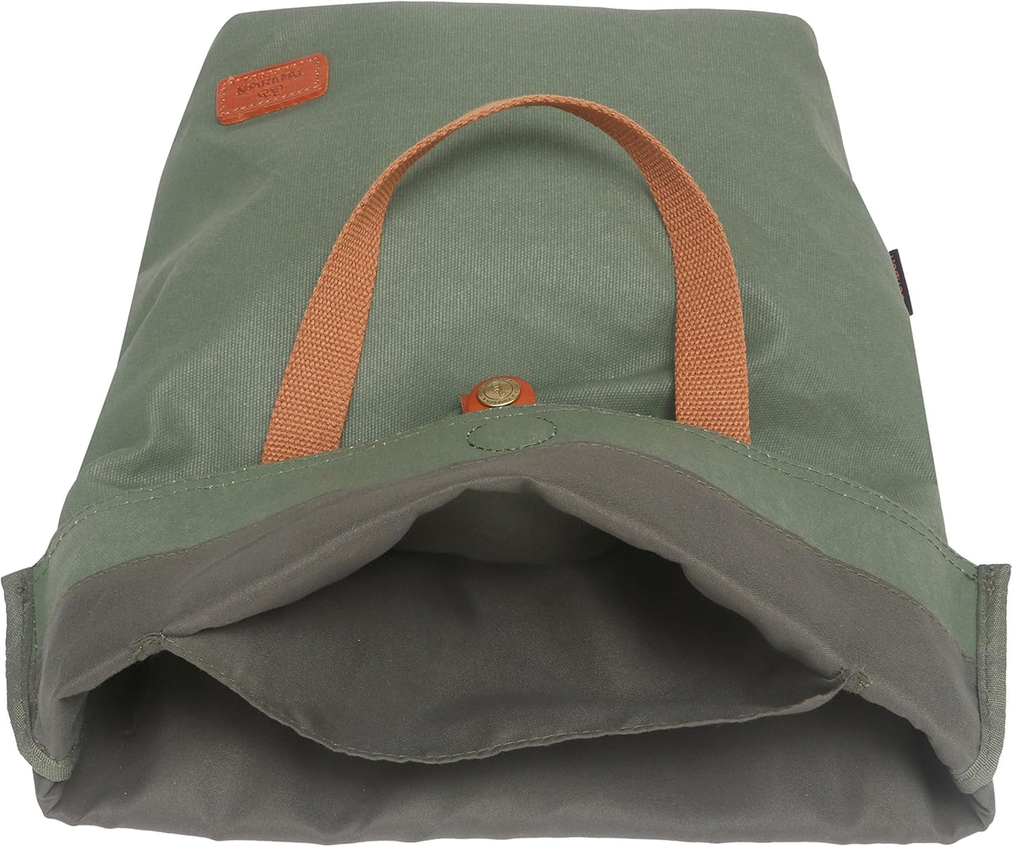 TOURBON Canvas Clip-On Quick-Release Bike Panniers Women's Shoulder Tote Bag