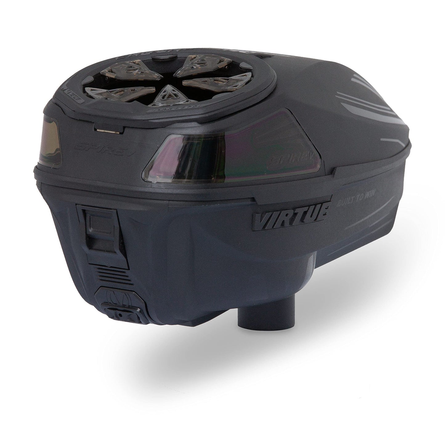 VIRTUE Spire V Electronic Paintball Loaders/Hoppers - Black