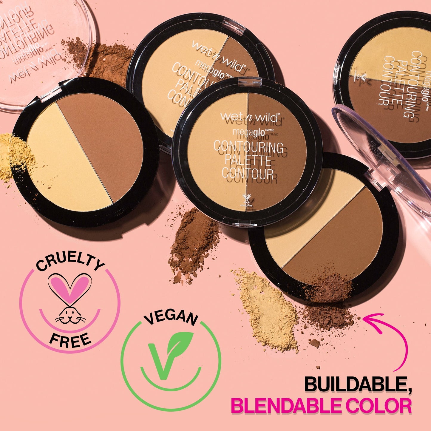 Contouring Makeup Palette | Wet n Wild MegaGlo | Caramel Toffee, 0.44 Oz