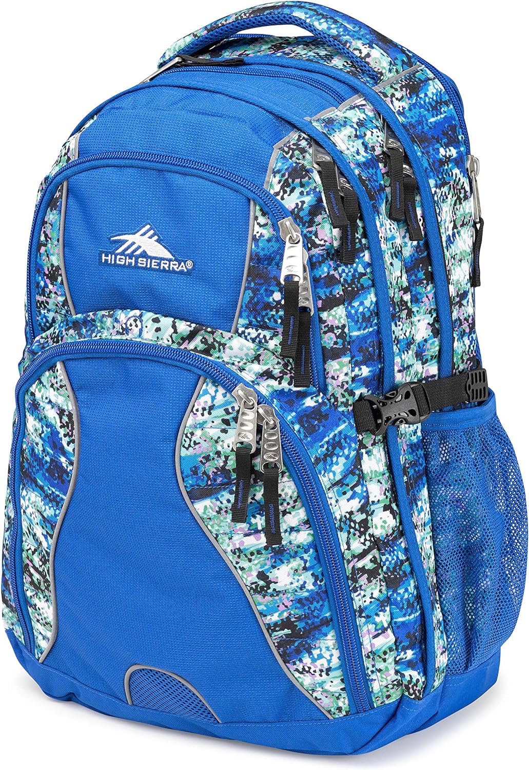 High Sierra Swerve Laptop Backpack, Crimson/Black, One Size