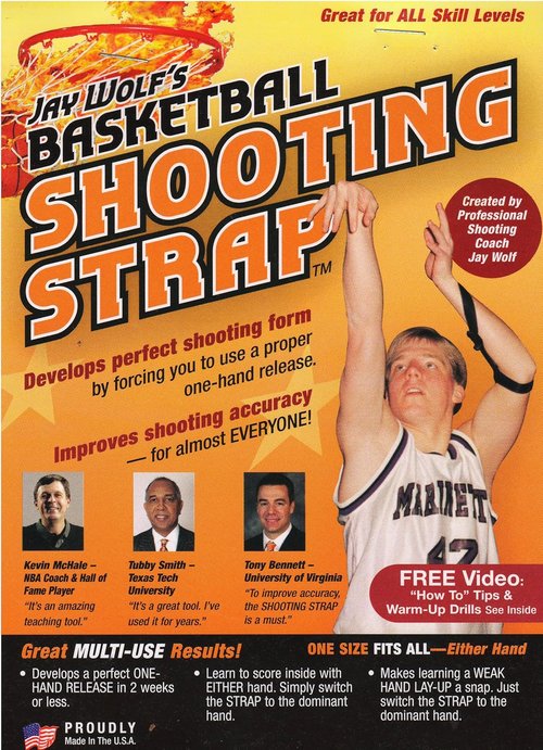 Jay Wolfs Basketball Shooting Strap Training Aid