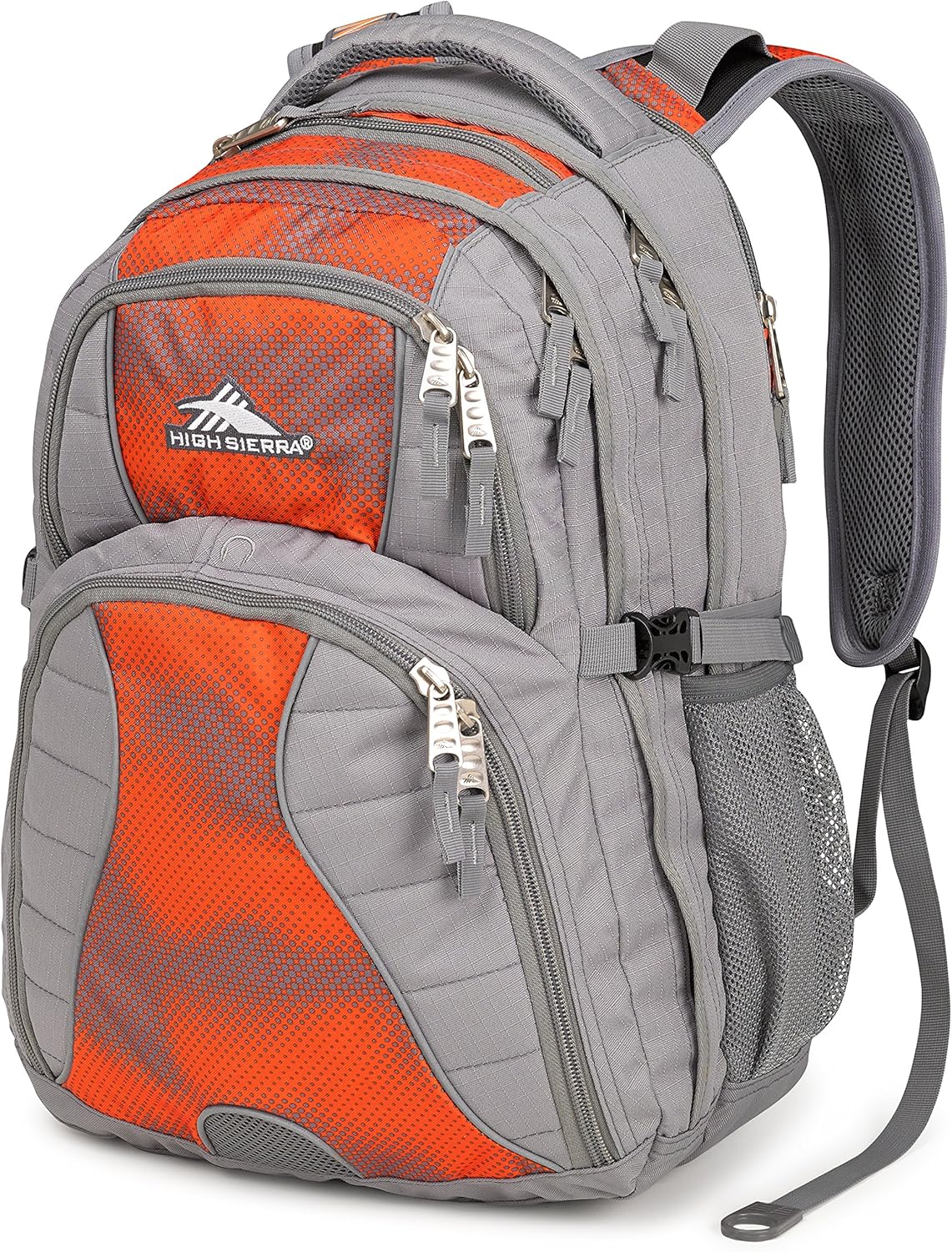 High Sierra Swerve Laptop Backpack, Crimson/Black, One Size
