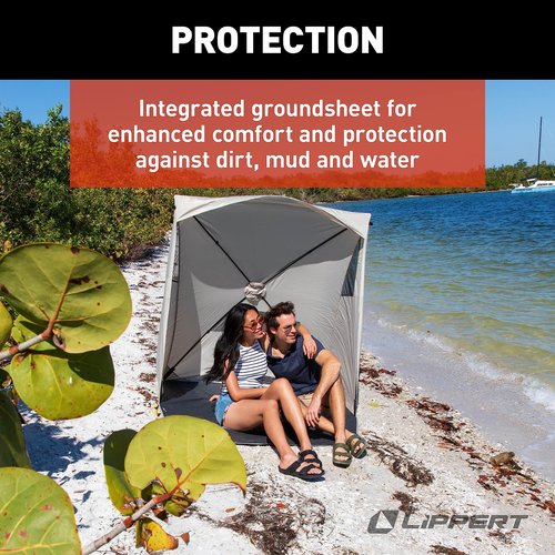 Lippert Picnic Popup Sun Shelter for Camping, Beach Trips and Outdoor Concerts - Hideout
