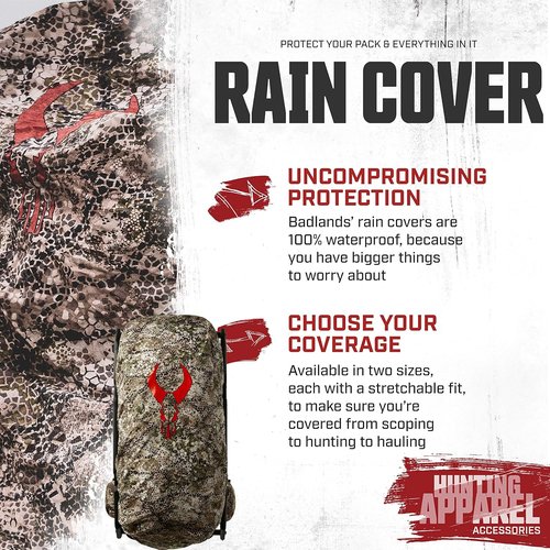 Badlands Waterproof Rain Cover for Hunting Backpacks