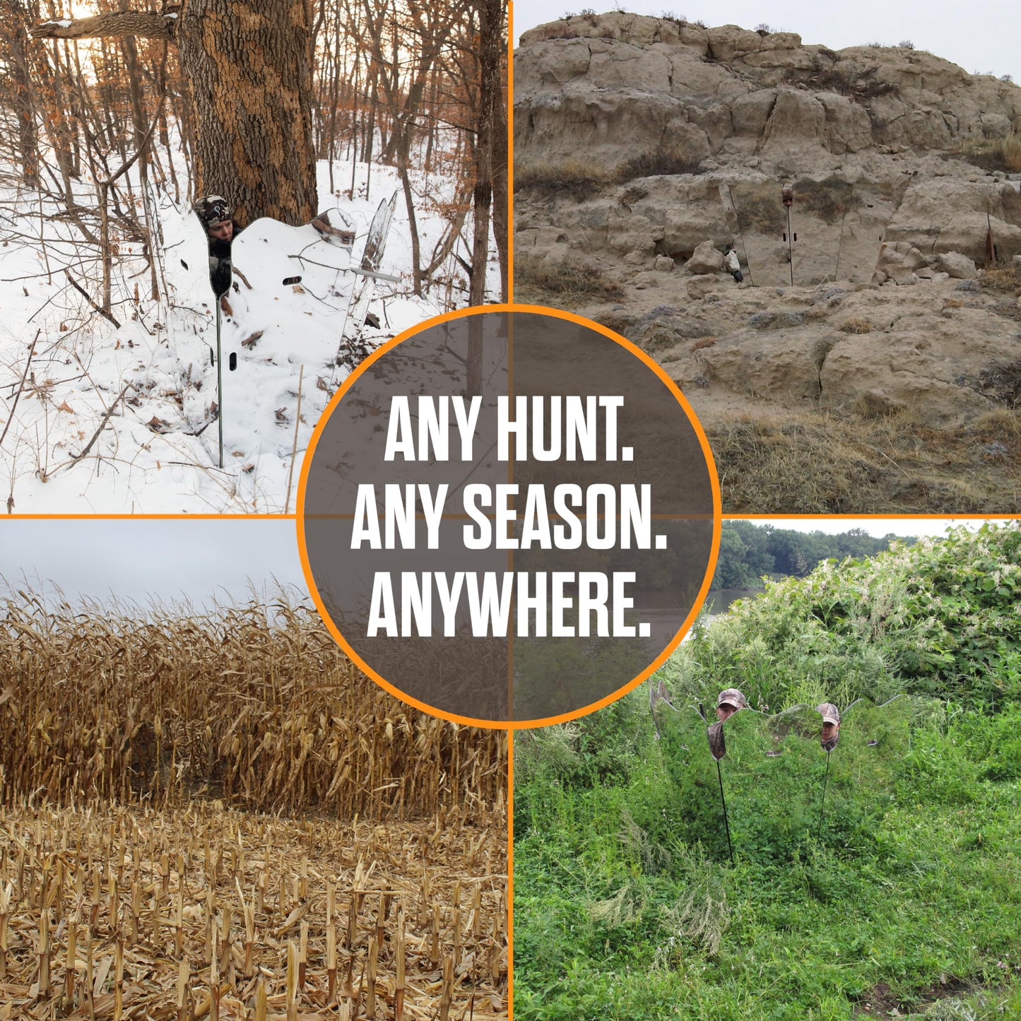 GhostBlind Phantom Extender Bundle, Hunting Blinds and Hunting Accessories, Extenders Included