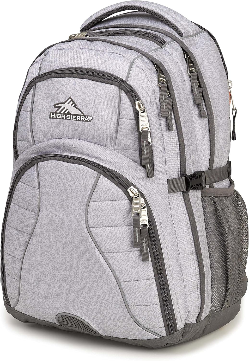 High Sierra Swerve Laptop Backpack, Crimson/Black, One Size