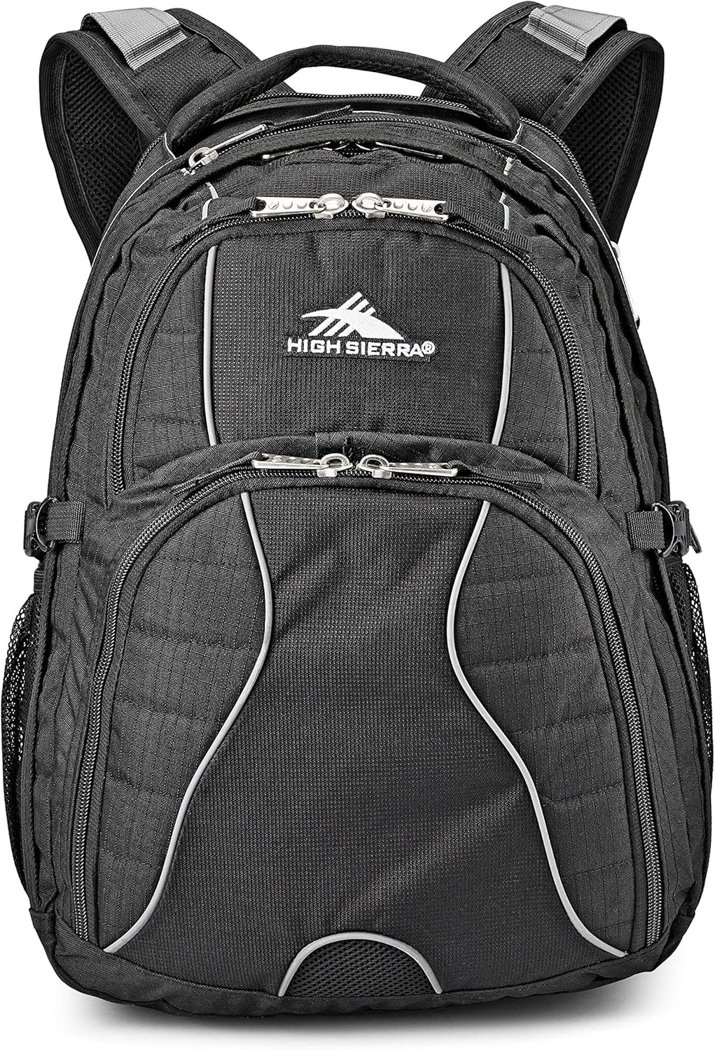 High Sierra Swerve Laptop Backpack, Crimson/Black, One Size