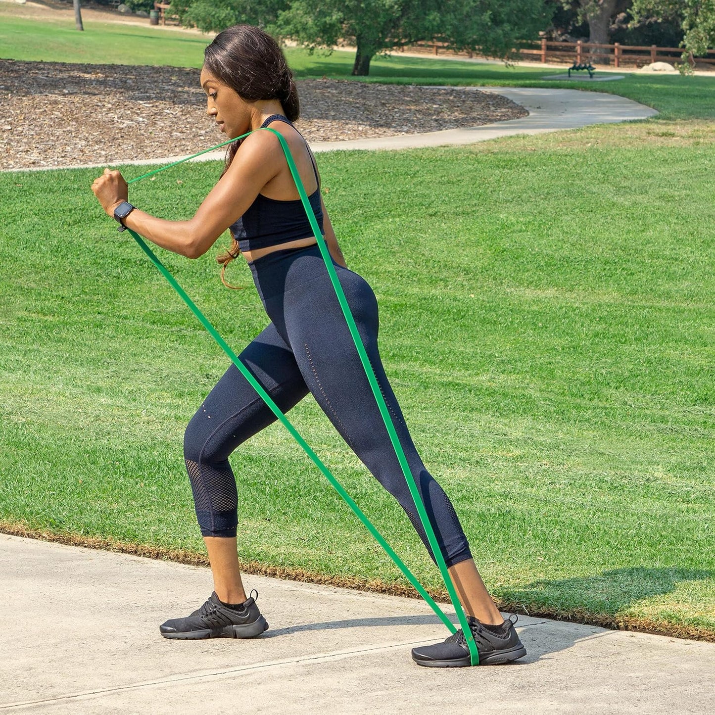 ProsourceFit Xfit Power Resistance Bands, Heavy Duty 41” Long for Cross-Training, Assisted Pull-Ups, Powerlifting, Mobility, Full Body Workouts and Stretching