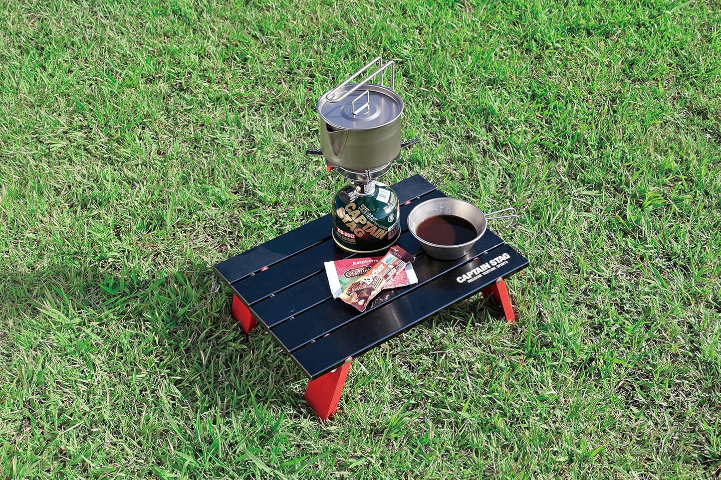 CAPTAIN STAG Aluminum Compact Outdoor Table M-3713