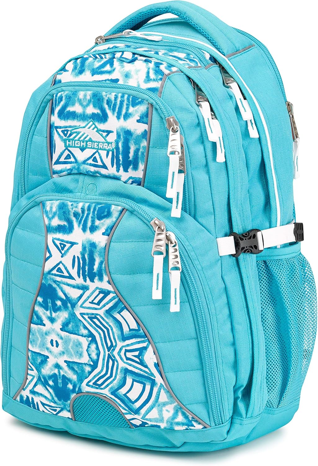 High Sierra Swerve Laptop Backpack, Crimson/Black, One Size