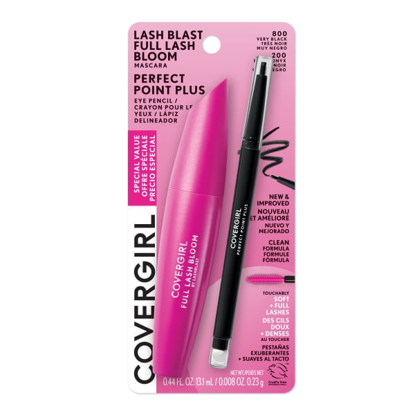 COVERGIRL Lash Blast Full Bloom Mascara & Perfect Point Eyeliner | 800 Very Black