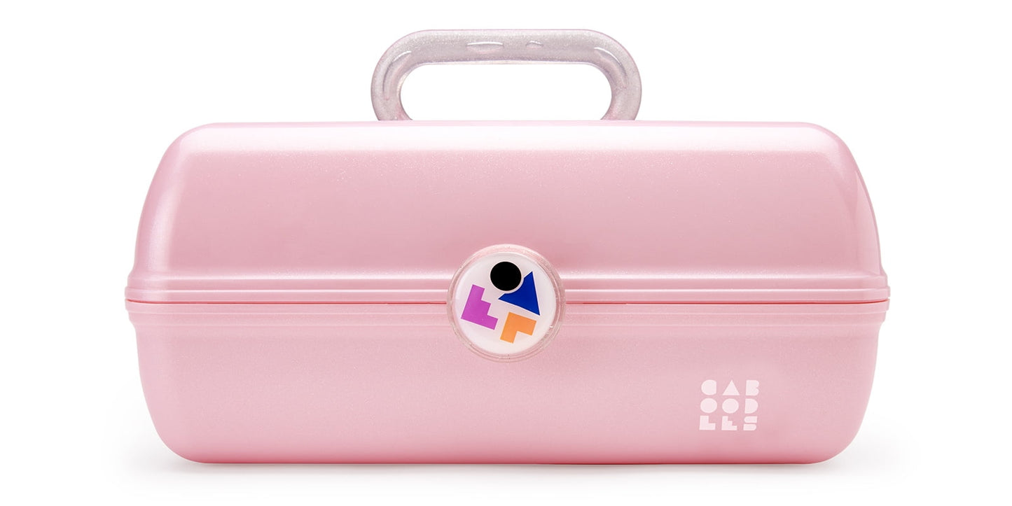 Pink Sparkle Caboodles Makeup Box – On-The-Go Storage for Girls