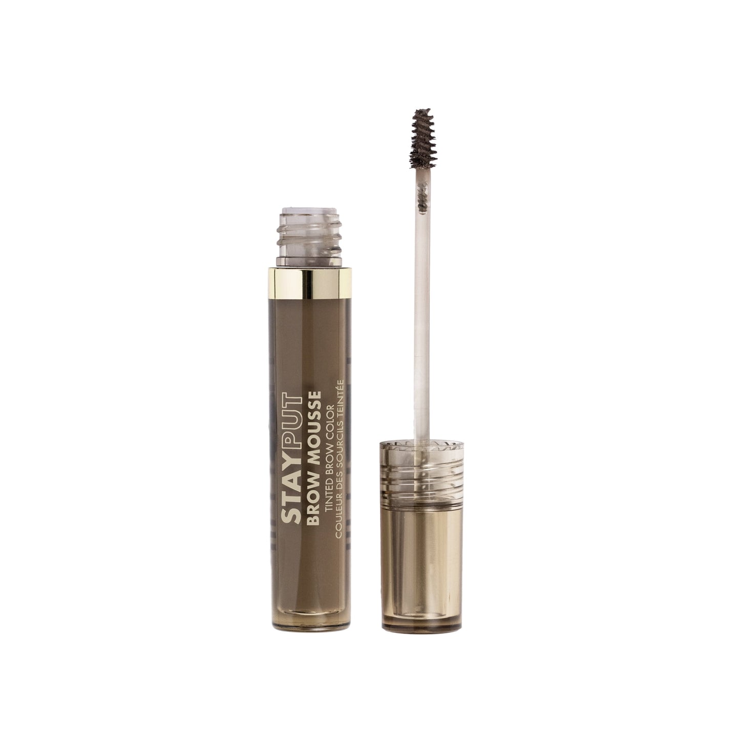 Milani Stay Put Brow Mousse | Tinted Medium Brown Color | 0.10 Fl Oz