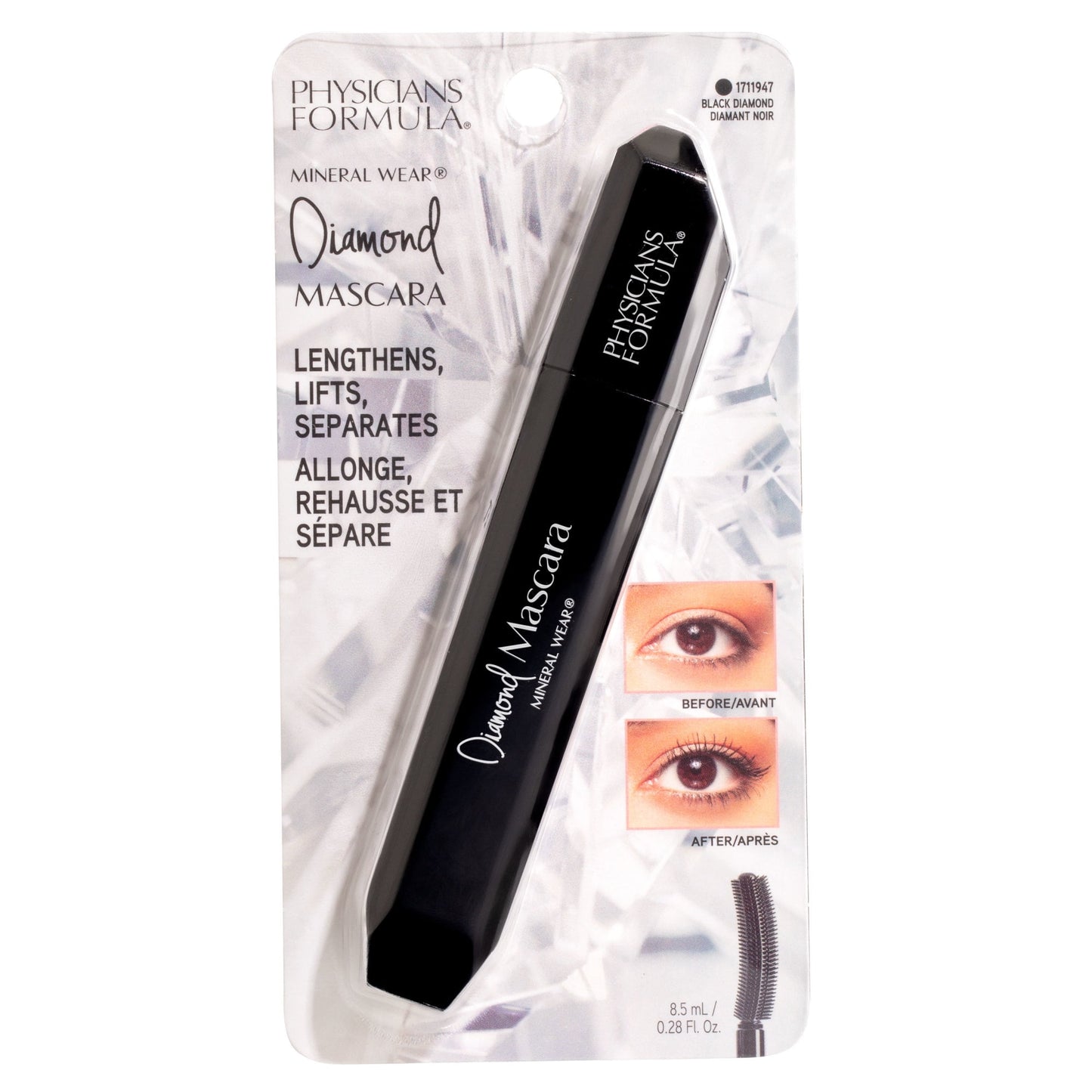 Mineral Wear Mascara | Black Diamond | Physicians Formula | Waterproof