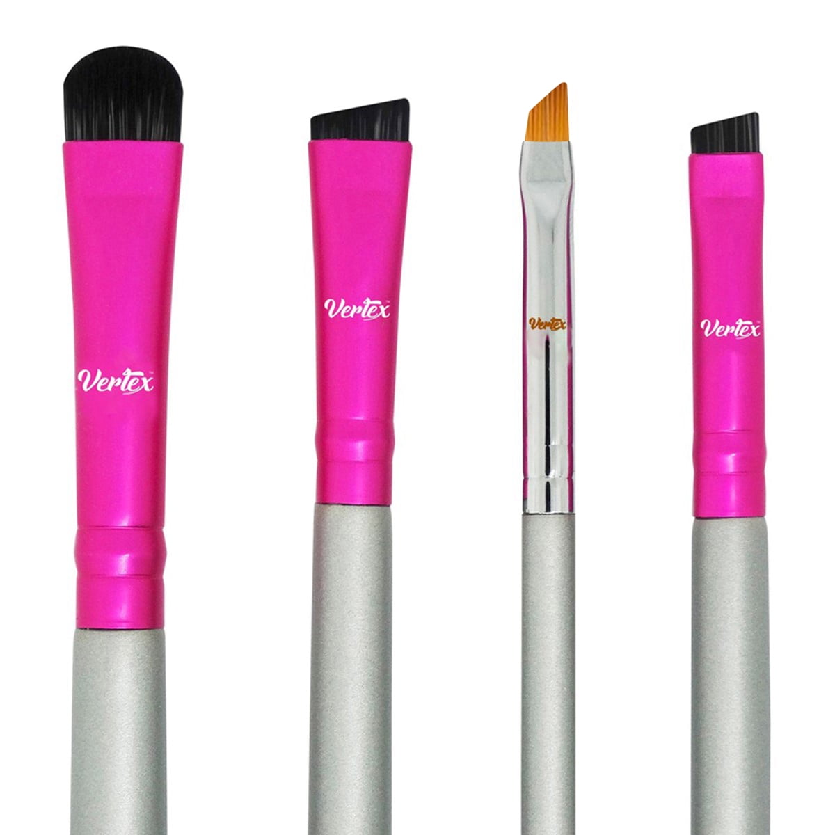 Eyebrow Brush Kit | Thin Angled Makeup Brushes for Defining Arches