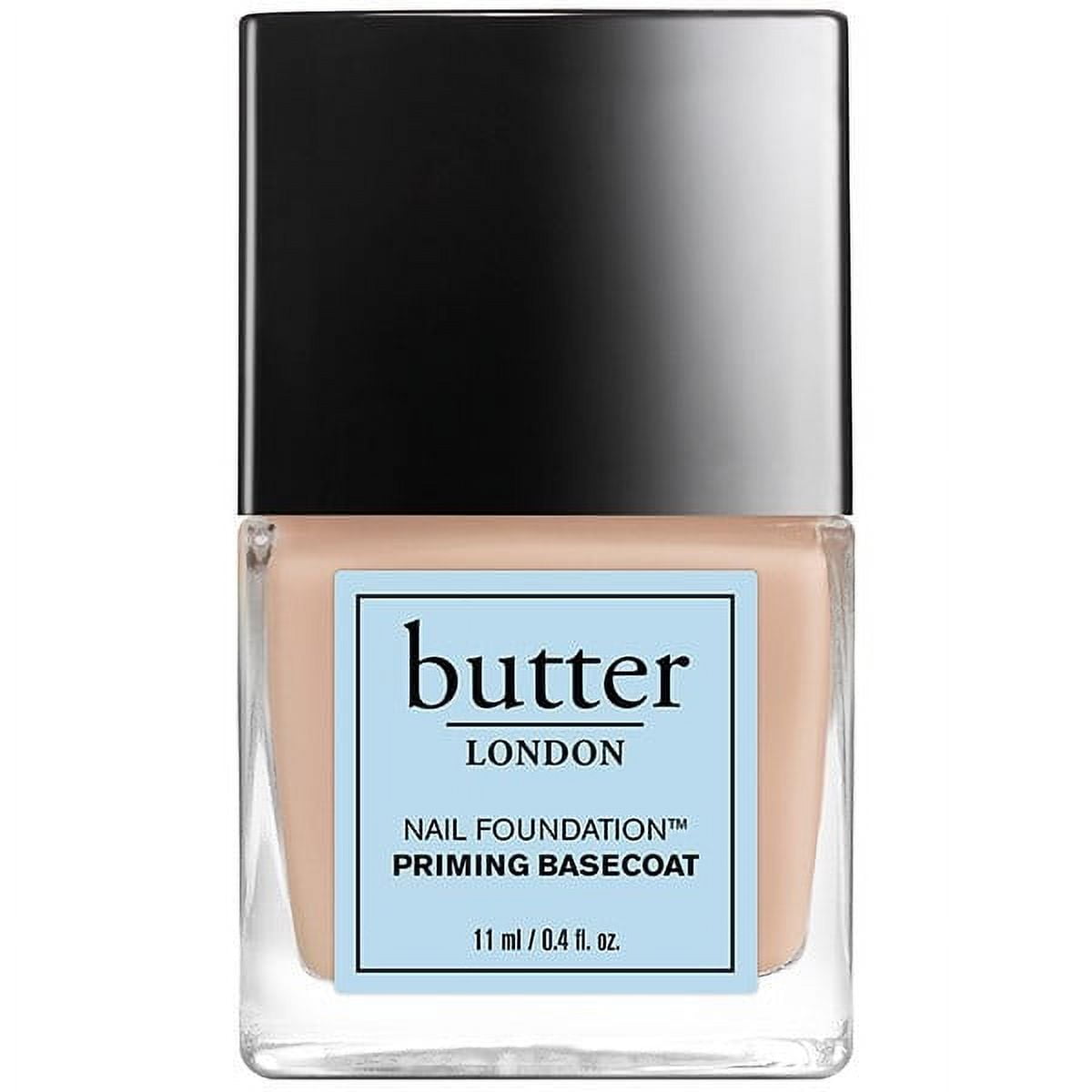 butter LONDON Nail Foundation – Priming Base Coat for Smooth, Flawless Nails