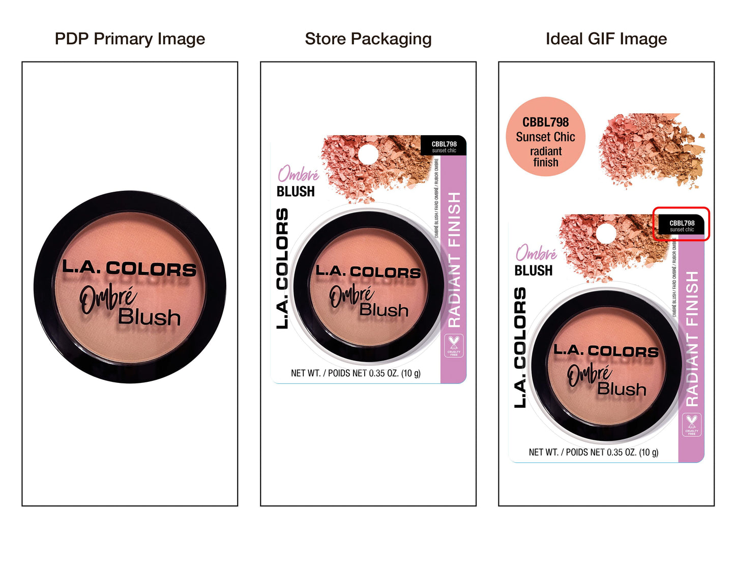 Ombre Radiance Blush | Soft Glowing Powder | Sunset Shade for All Skin Types