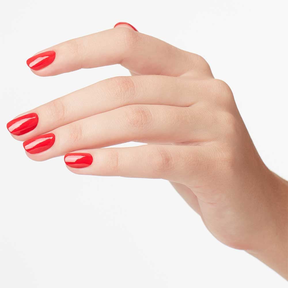 OPI Cajun Shrimp Nail Lacquer | Vibrant Nail Polish | 0.5 Fl Oz